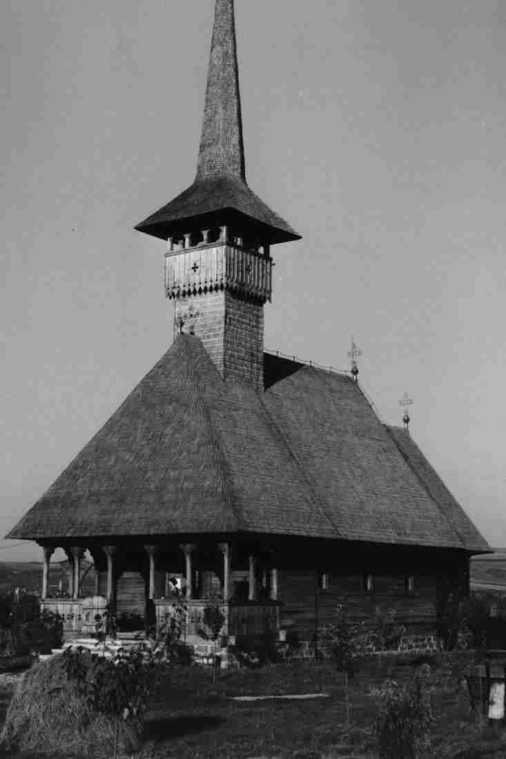 Typical for the region: a wooden style church