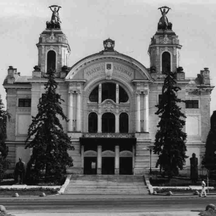 The Romanian opera house in Cluj/Kolosvár/Klausenburg